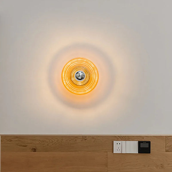 Vintage LED Glazen Wandarmatuur - wandlampen - sfeerbeeld