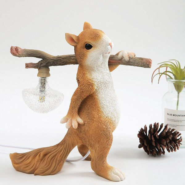 Sfeervolle Squirrel Tafellamp - tafellampen - gemonteerd