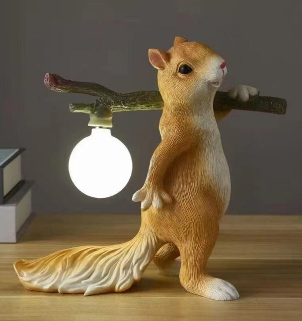 Sfeervolle Squirrel Tafellamp