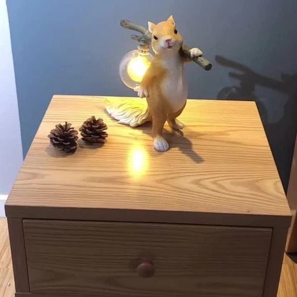 Sfeervolle Squirrel Tafellamp - tafellampen - sfeerbeeld