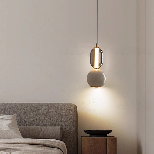 Nordic Creative Hanglamp Van Ijzerglas