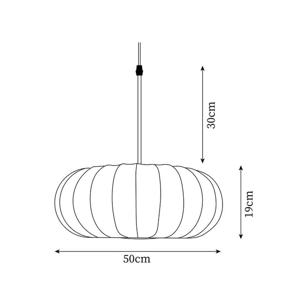 Hanglamp in Wabi Sabi Stijl - hanglampen