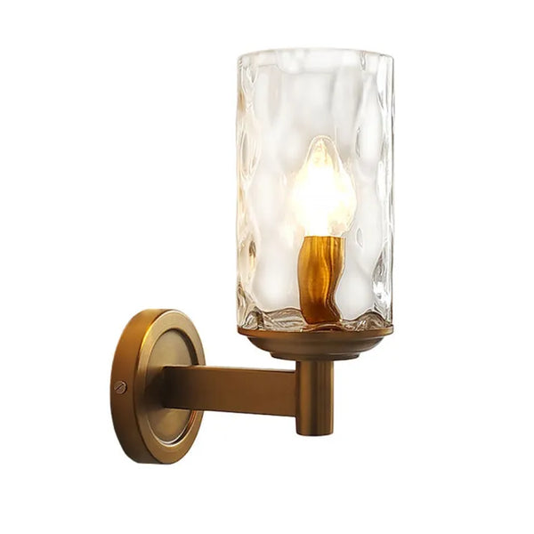Klassieke Retro Glazen Wandlamp Voor In De Slaapkamer - wandlampen - materiaaldetail