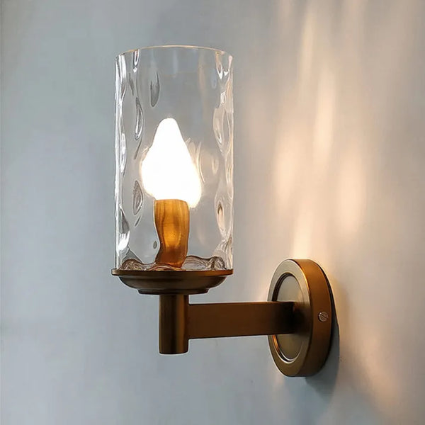 Klassieke Retro Glazen Wandlamp Voor In De Slaapkamer - wandlampen - gemonteerd