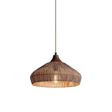 Unieke Rieten Rotan Hanglamp