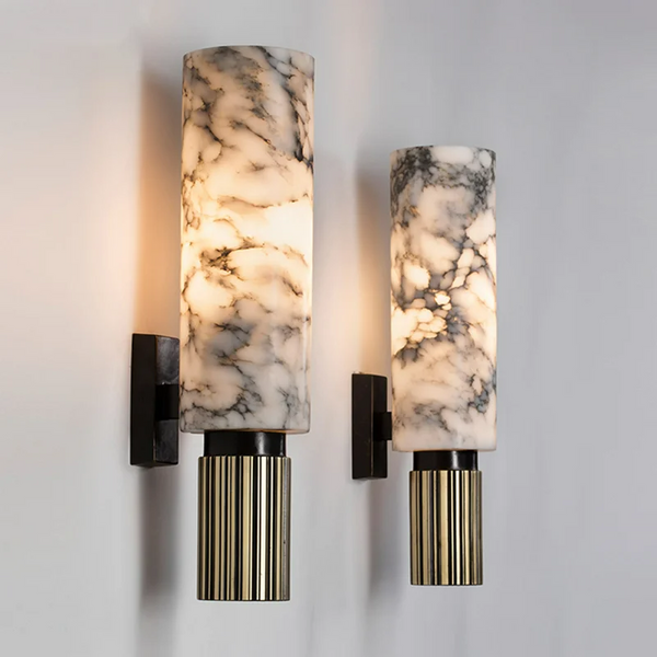 Luxe Marmeren Wandlamp Voor In Huis - wandlampen - in de kamer