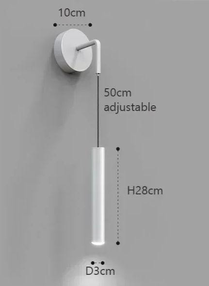 DINDALLED Modern LED Wandlamp
