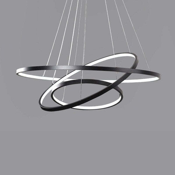 Moderne Plafondlamp Met 3 Ringen - hanglampen - verlicht
