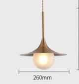 AuroraNord Goudgeplateerde Nordic Hanglamp