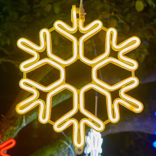 Kerstmis Led Waterdicht Sneeuwvlok Licht - buitenverlichting - afmetingen