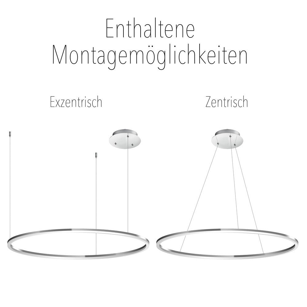 Skapetze - S.LUCE Ring 120 LED Hanglamp 5m Pendel - hanglampen - detail