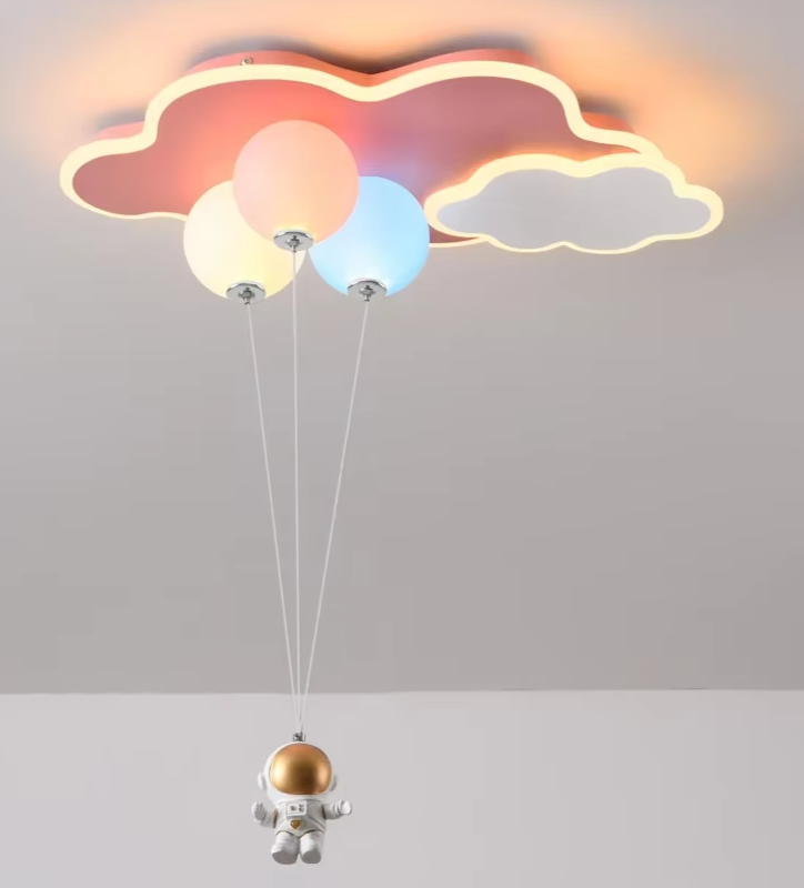 Nordic Astronaut Cloud LED Hanglamp - plafondlamp