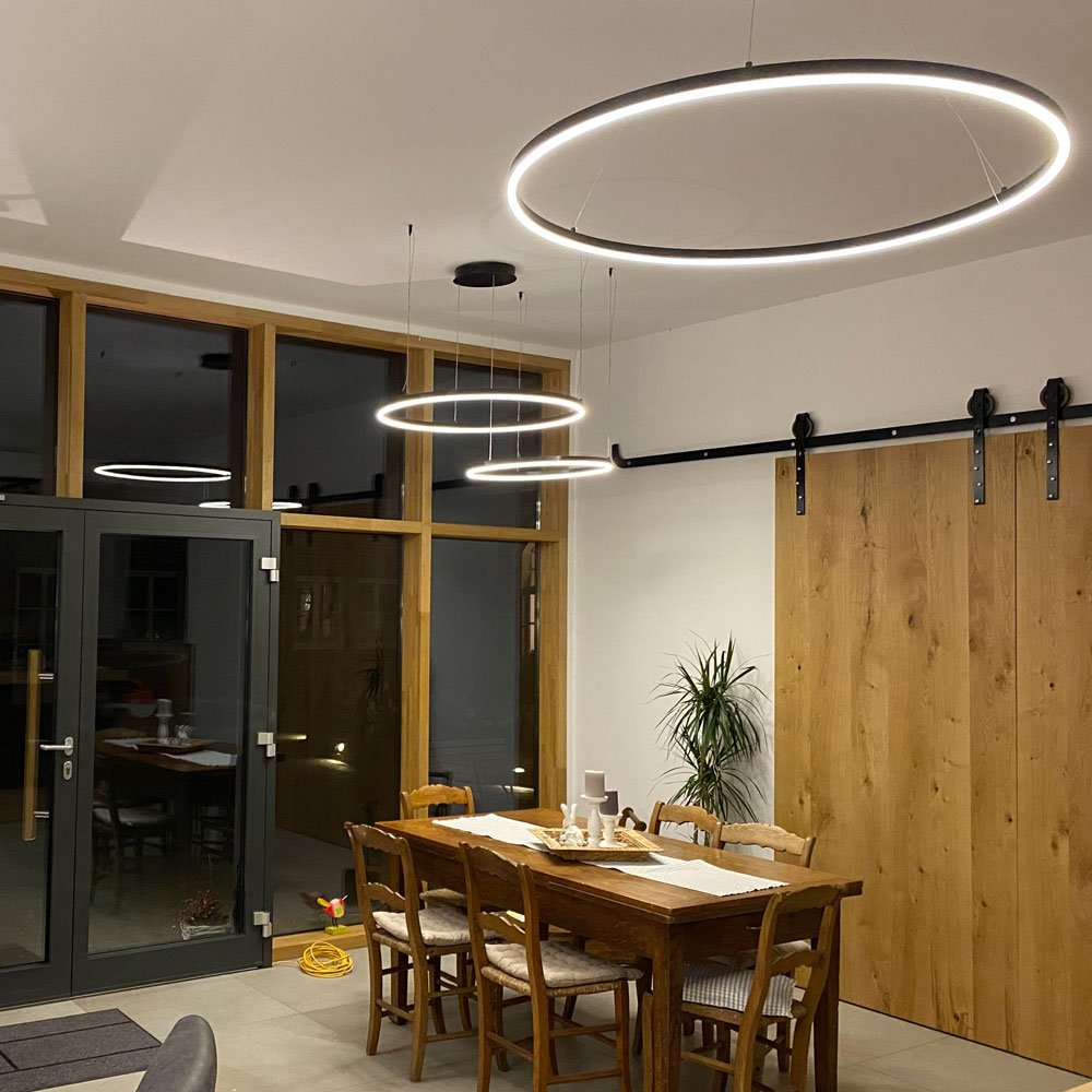 Skapetze - S.LUCE Ring 120 LED Hanglamp, Dimbaar - hanglampen - sfeerbeeld