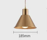 AuroraNord Goudgeplateerde Nordic Hanglamp