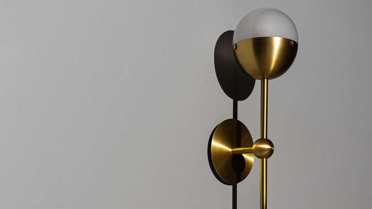 Schwung Lighting - Molecule Single - wandlampen - detail