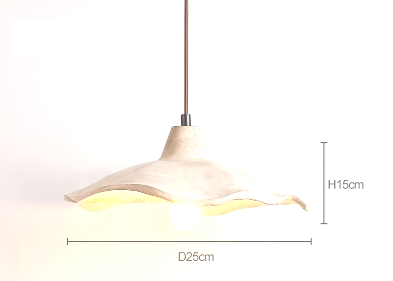 Japandi Wabi-Sabi Hanglamp - hanglampen - gemonteerd