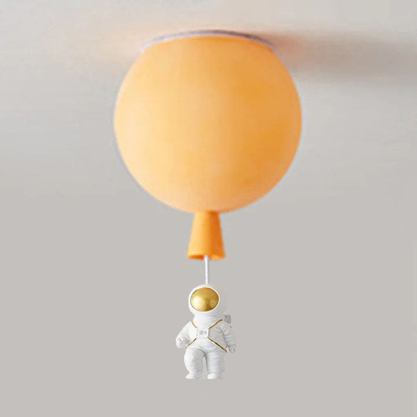 Moderne Maan/Astronauten Led Plafondlamp - hanglampen - verlicht
