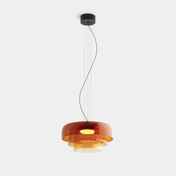 Moderne Hanglamp Van Noors Glas - hanglampen - gemonteerd