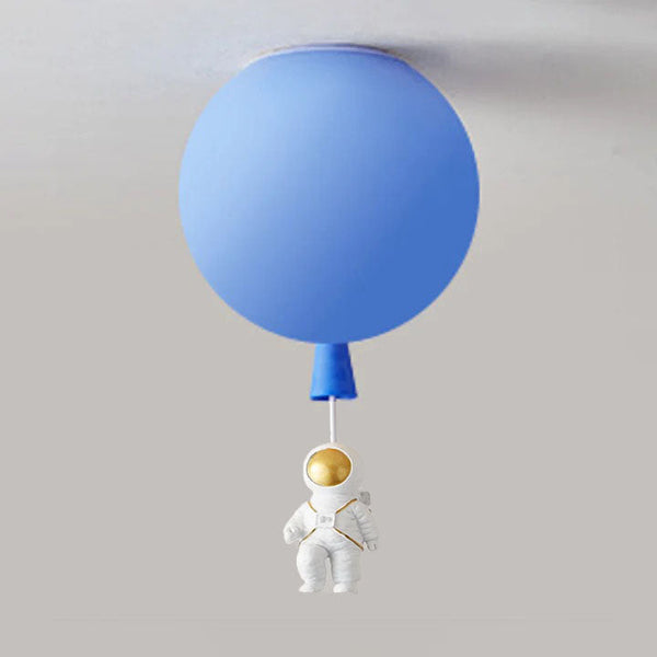 Moderne Maan/Astronauten Led Plafondlamp - hanglampen - materiaaldetail