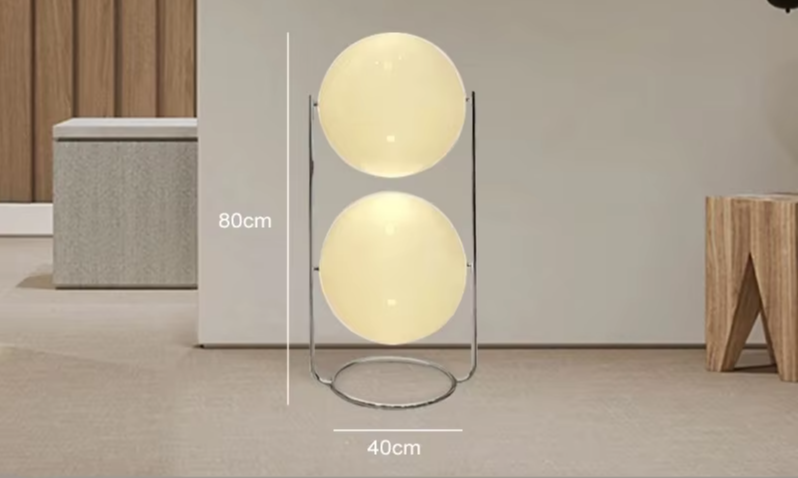 LumiSphere Art Deco LED Bol Vloerlamp - vloerlamp - detail
