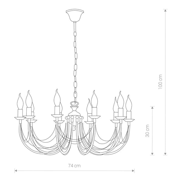 Huber Meubels - Ares X Hanglamp