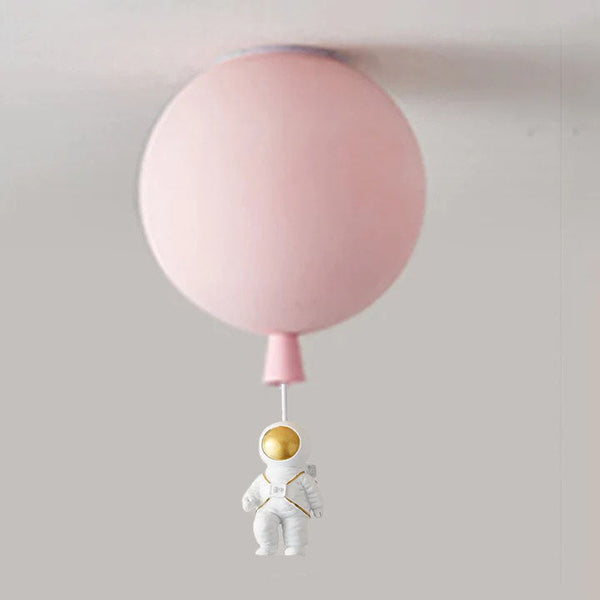 Moderne Maan/Astronauten Led Plafondlamp - hanglampen - sfeerbeeld