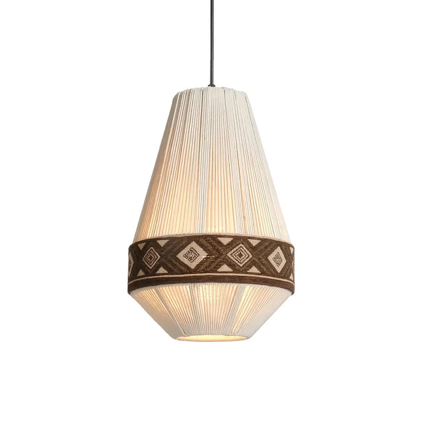 Geweven Bohemian Fringe Hanglamp - hanglampen - in de kamer