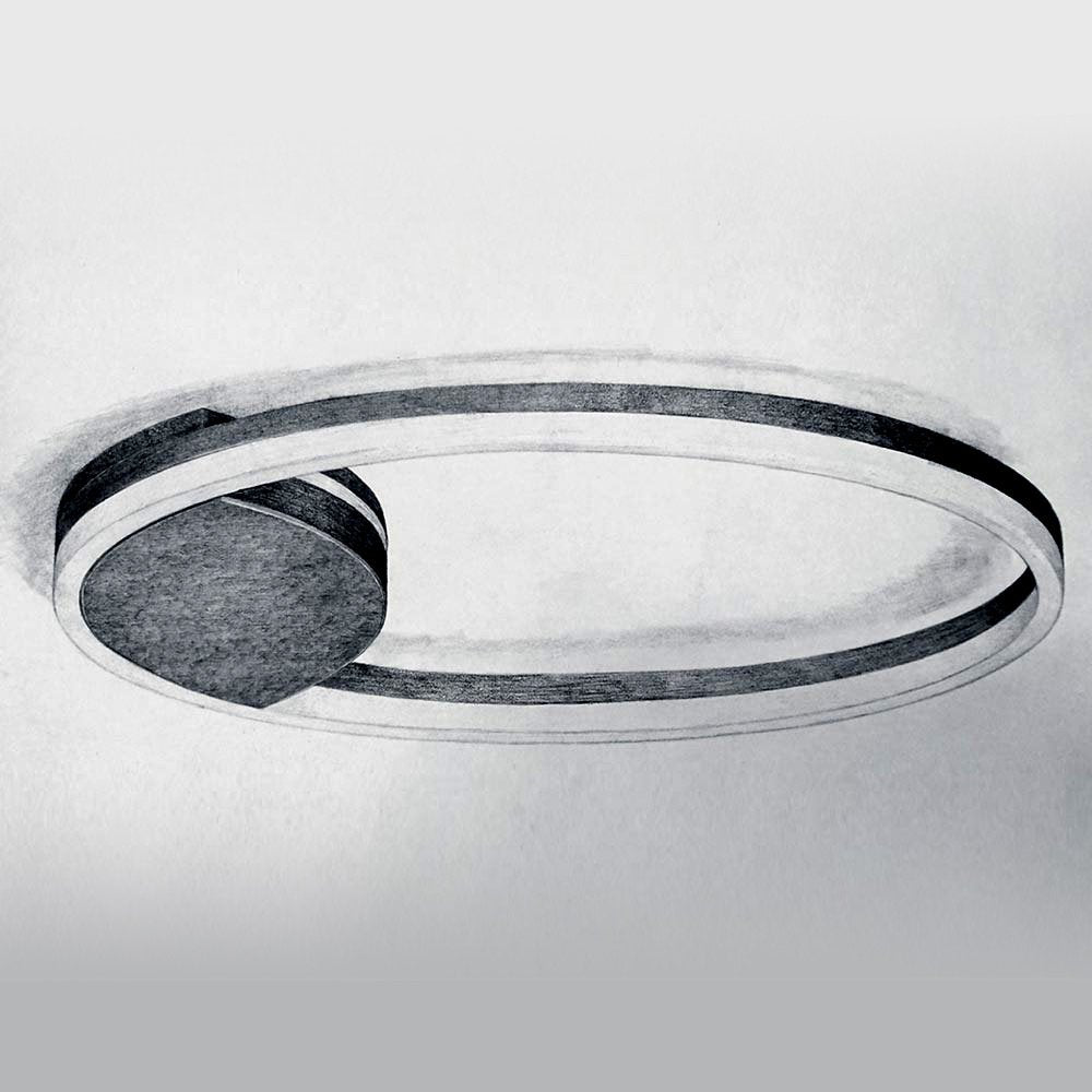 Skapetze - S.LUCE Ring 80 Wand- & Plafondlamp LED Dimbaar - wandlampen