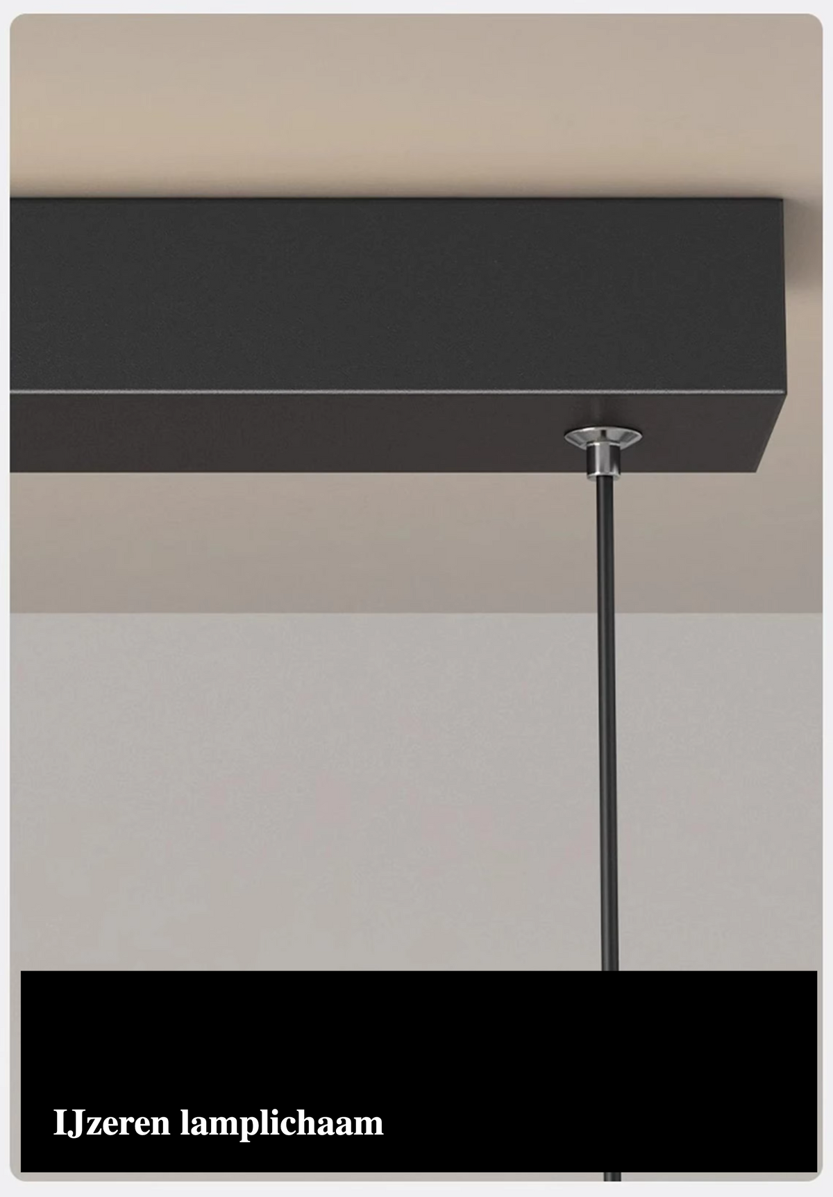 Moderne Dimbare LED Hanglamp - hanglampen - zijaanzicht