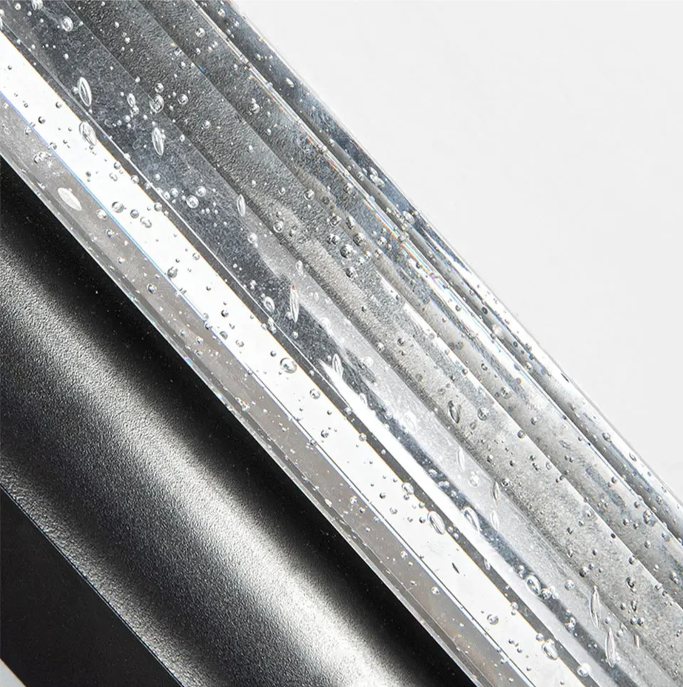 CrystalLux Buitenwandlamp – Moderne Waterdichte Wandverlichting met K9 Kristal & Anti-Roest Aluminium - buitenverlichting - c