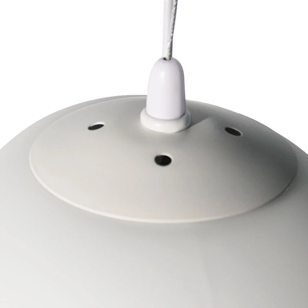 Witte Kiezel Hanglamp - hanglampen - materiaaldetail