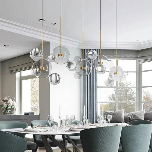 Modere Functionele Bolle Hanglamp - hanglampen - materiaaldetail