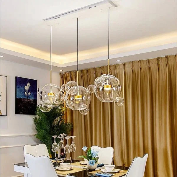 Modere Functionele Bolle Hanglamp - hanglampen - zijaanzicht