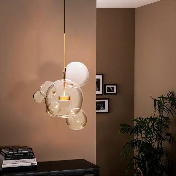 Modere Functionele Bolle Hanglamp - hanglampen - gemonteerd