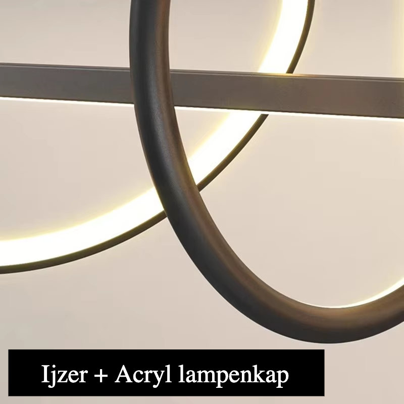 Moderne Dimbare LED Hanglamp - hanglampen - close-up