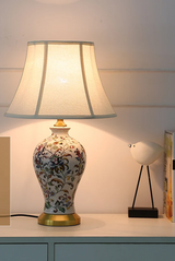 AmeriArt Handgeschilderde Keramische Tafellamp