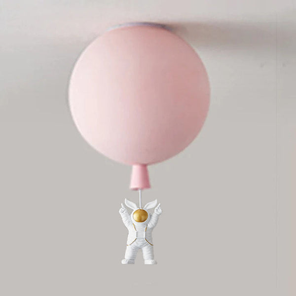 Moderne Maan/Astronauten Led Plafondlamp - hanglampen - gemonteerd