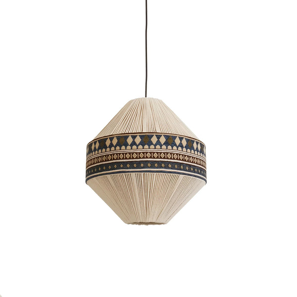 Geweven Bohemian Fringe Hanglamp - hanglampen - verlicht