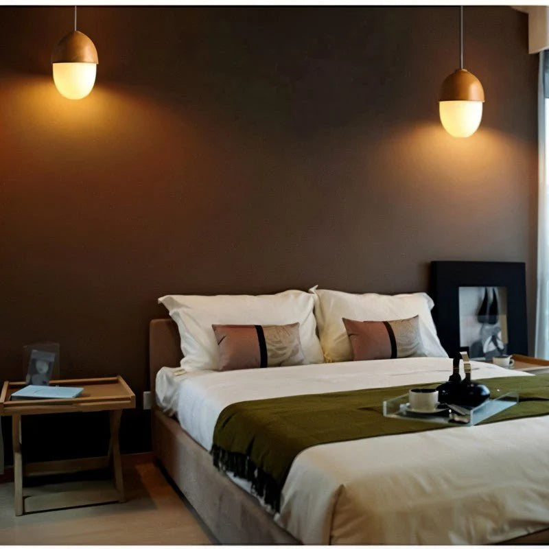 Moderne Glazen Hanglamp - hanglampen - zijaanzicht