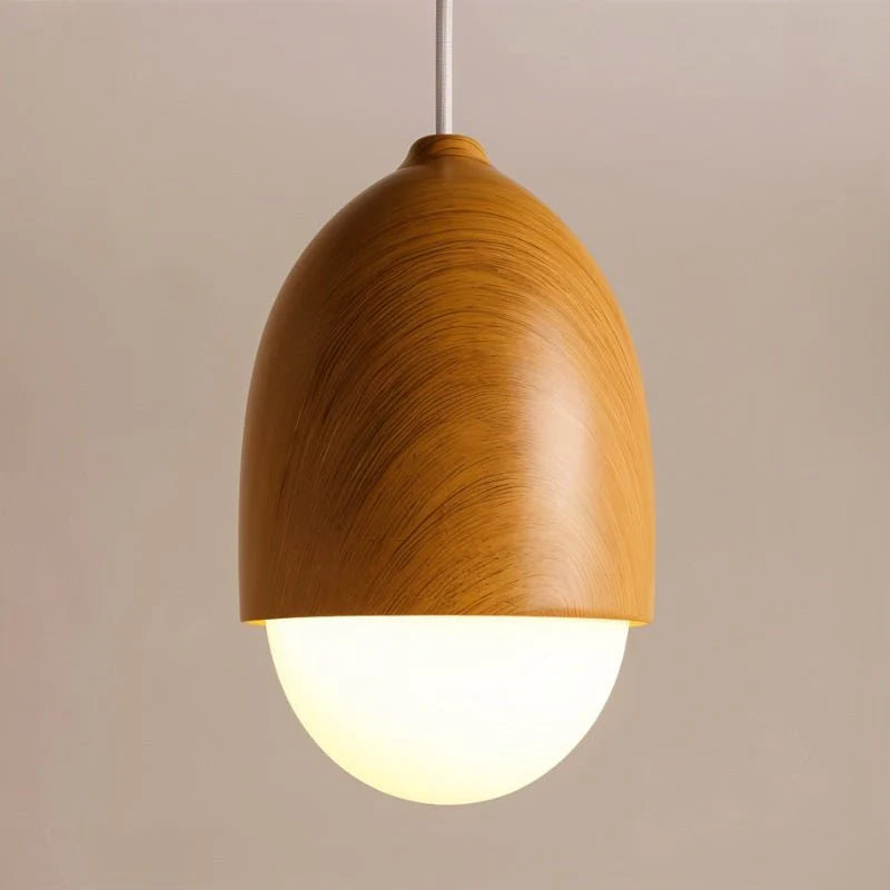 Moderne Castanea Glazen Hanglamp