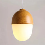 Moderne Castanea Glazen Hanglamp