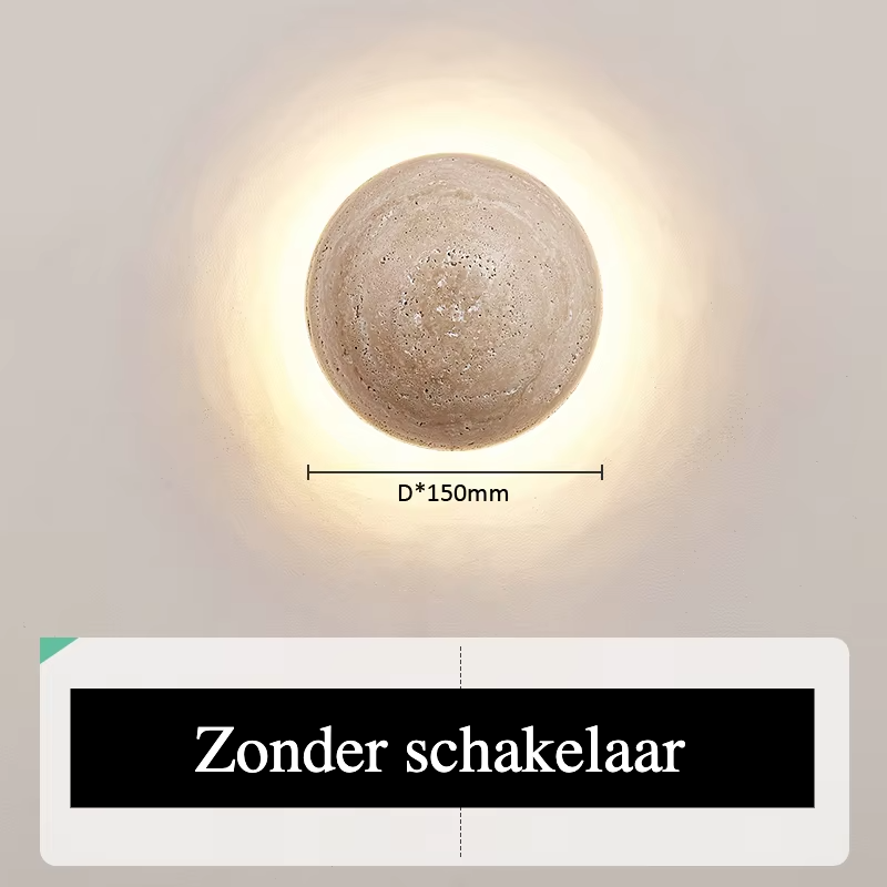 Wabi Sabi Marmeren Wandlamp