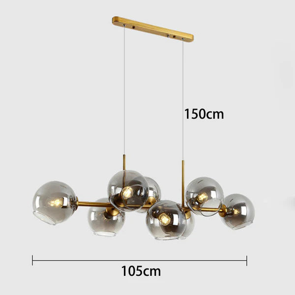 Moderne Minimalistische Kroonluchter Eettafel