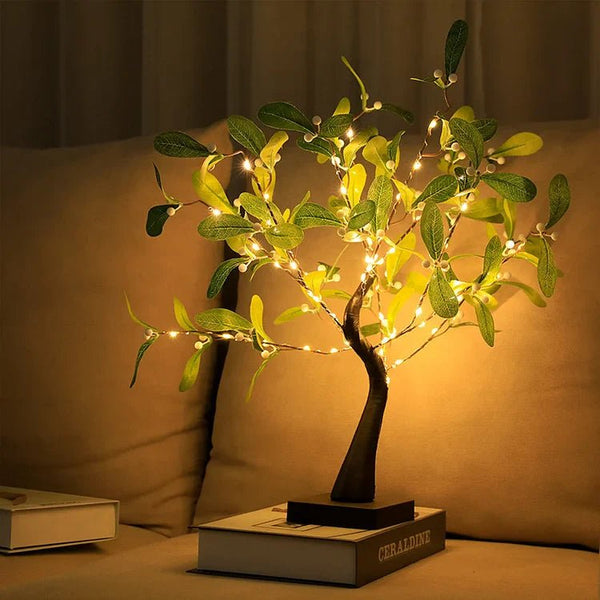 Kerst Ginkgo Boom Led Verlichting - tafellampen - gemonteerd