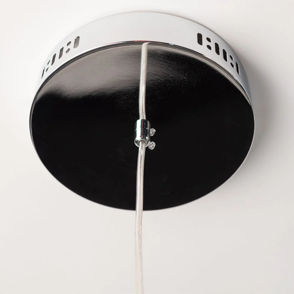 Skapetze - S.LUCE Pro Atom 30 Dimbare LED Hanglamp Metalen Bol - hanglampen - materiaaldetail