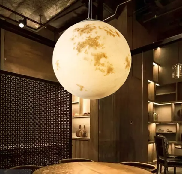 LunaNord – Scandinavische Volle Maan Hanglamp