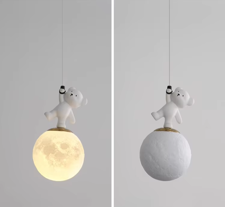 Nordic Bear Glow - hanglampen - in de kamer