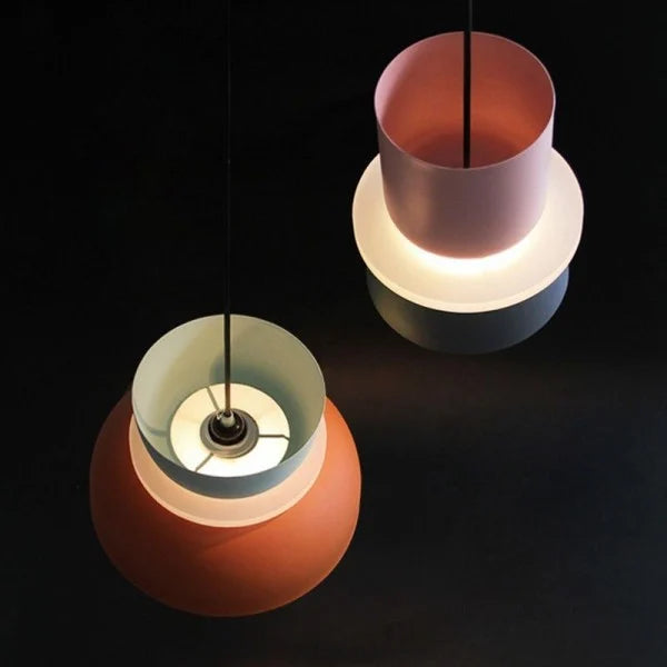 Scandinavische Hanglamp Macri Nordic Van Hoogwaardig Materiaal - hanglampen - close-up