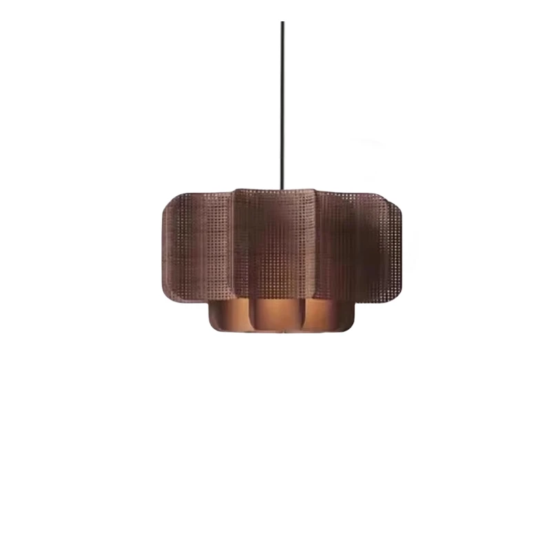 Japanse Wabi Sabi Boheemse Rotan Hanglamp - hanglampen - close-up
