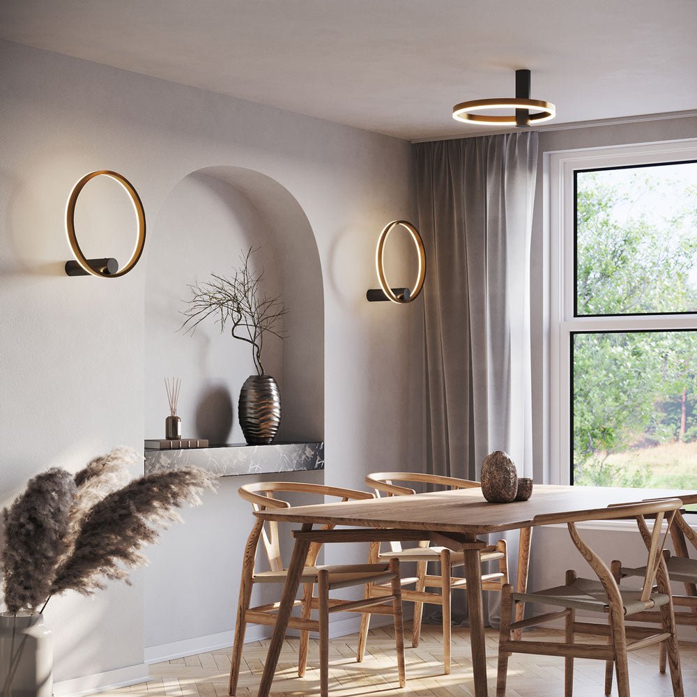Skapetze - Ring Air LED Wand- & Plafondlamp Rond - plafondlamp